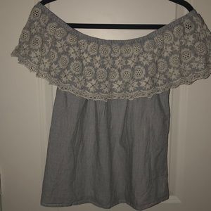 Francescas Off The Shoulder Top